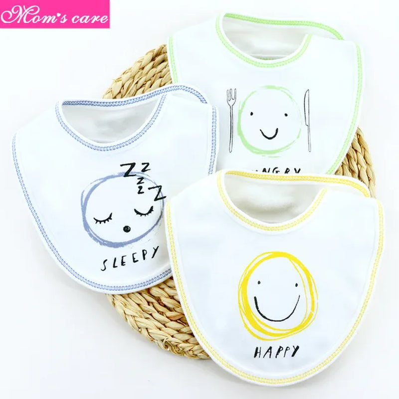 "Adorable Baby Bib Bandana Set - 3-Pack in Various Styles for Boys and Girls! Perfect for Keeping Your Little One Clean and Stylish (KF025)"