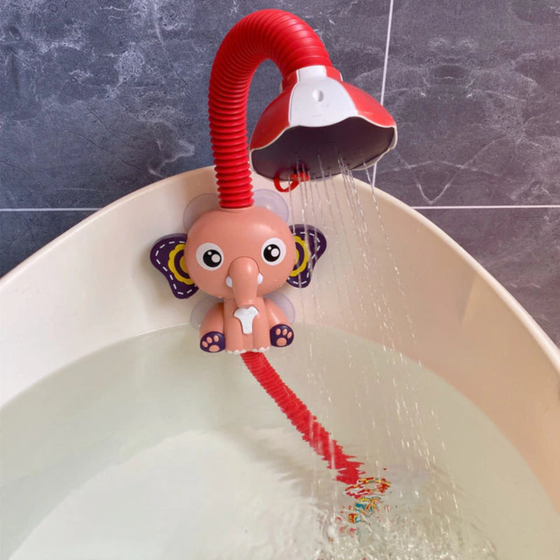 Cute Elephant Sprinkler Bath Toy