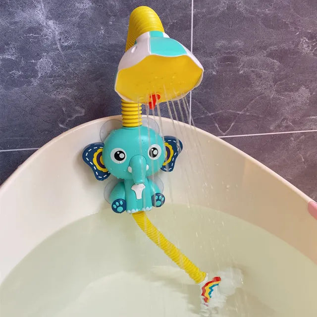 Cute Elephant Sprinkler Bath Toy