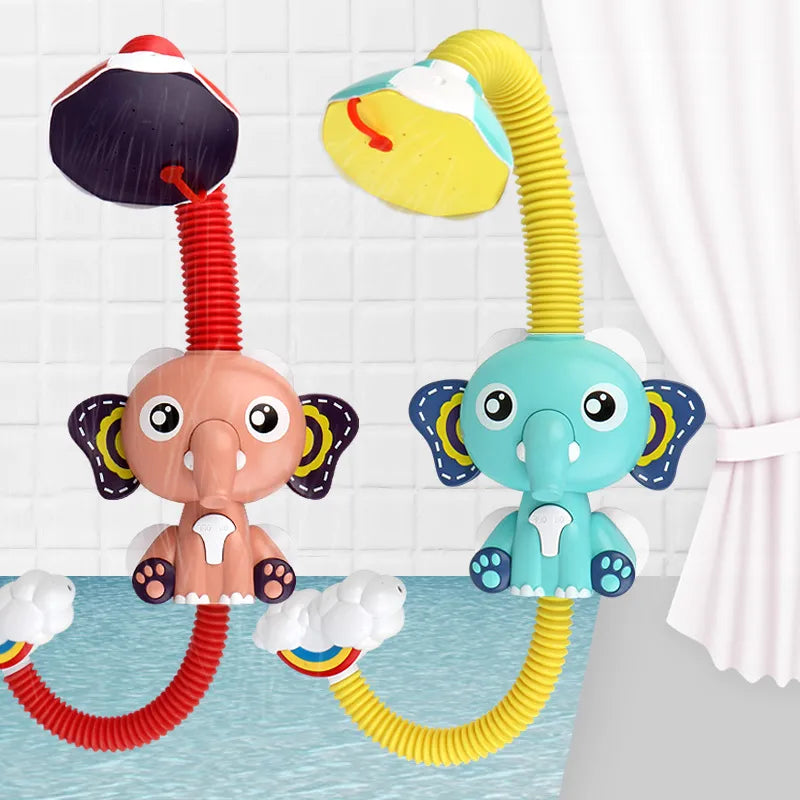 Cute Elephant Sprinkler Bath Toy