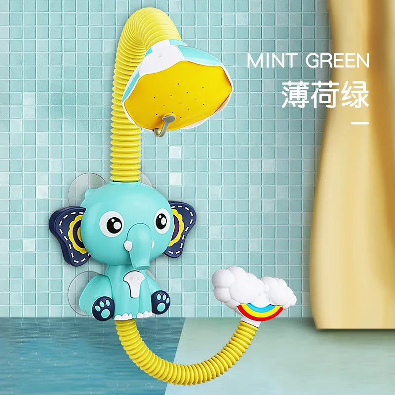 Cute Elephant Sprinkler Bath Toy