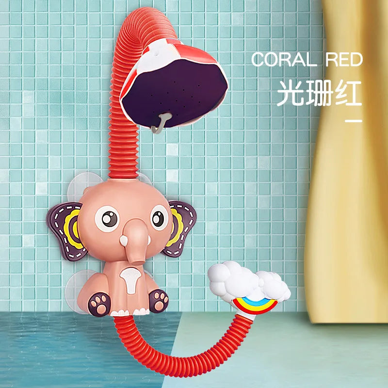 Cute Elephant Sprinkler Bath Toy