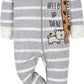 "Adorable Baby Boys 4 Pack Sleep 'N Play Footie: Perfect for Sweet Dreams and Playtime!"