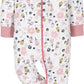 "Sweet Dreams Baby-Girls Sleep 'N Play Footie 4-Pack - Cozy and Adorable!"